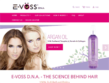 Tablet Screenshot of evossdna.com